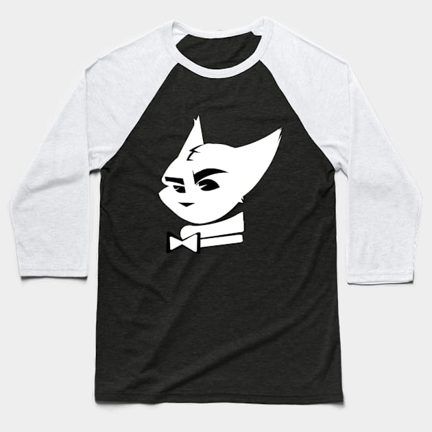 Lombax Tux Baseball T-Shirt by MelisaTheLombax